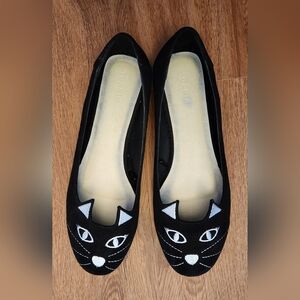 Torrid Kitty Cat Ballet Flats Sz 11